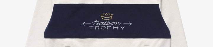 MALBON TROPHY QUARTER ZIP FLEECE