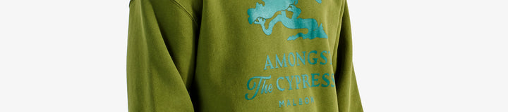 AMONGST THE CYPRESS CREW FLEECE