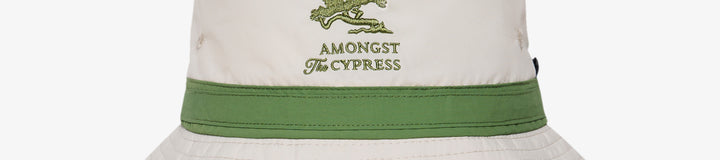 AMONGST THE CYPRESS NYLON BUCKET HAT