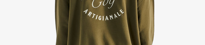 ARTIGIANALE COLLARED CREWNECK