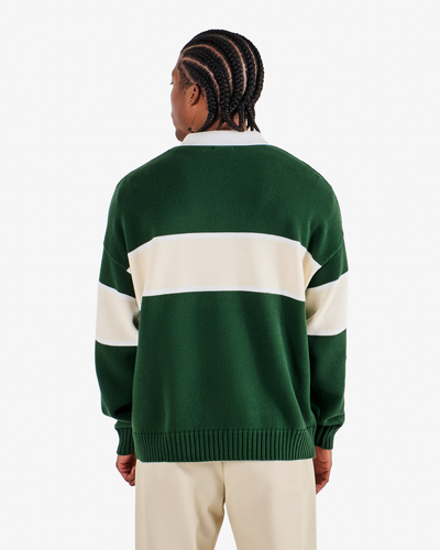 BENNETT KNIT POLO SWEATER