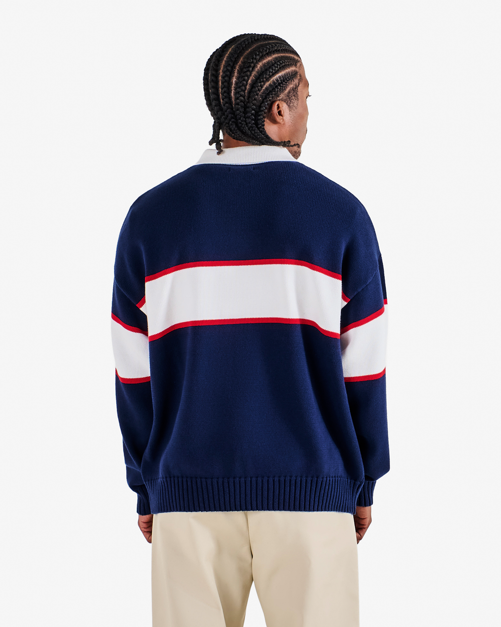 BENNETT KNIT POLO SWEATER