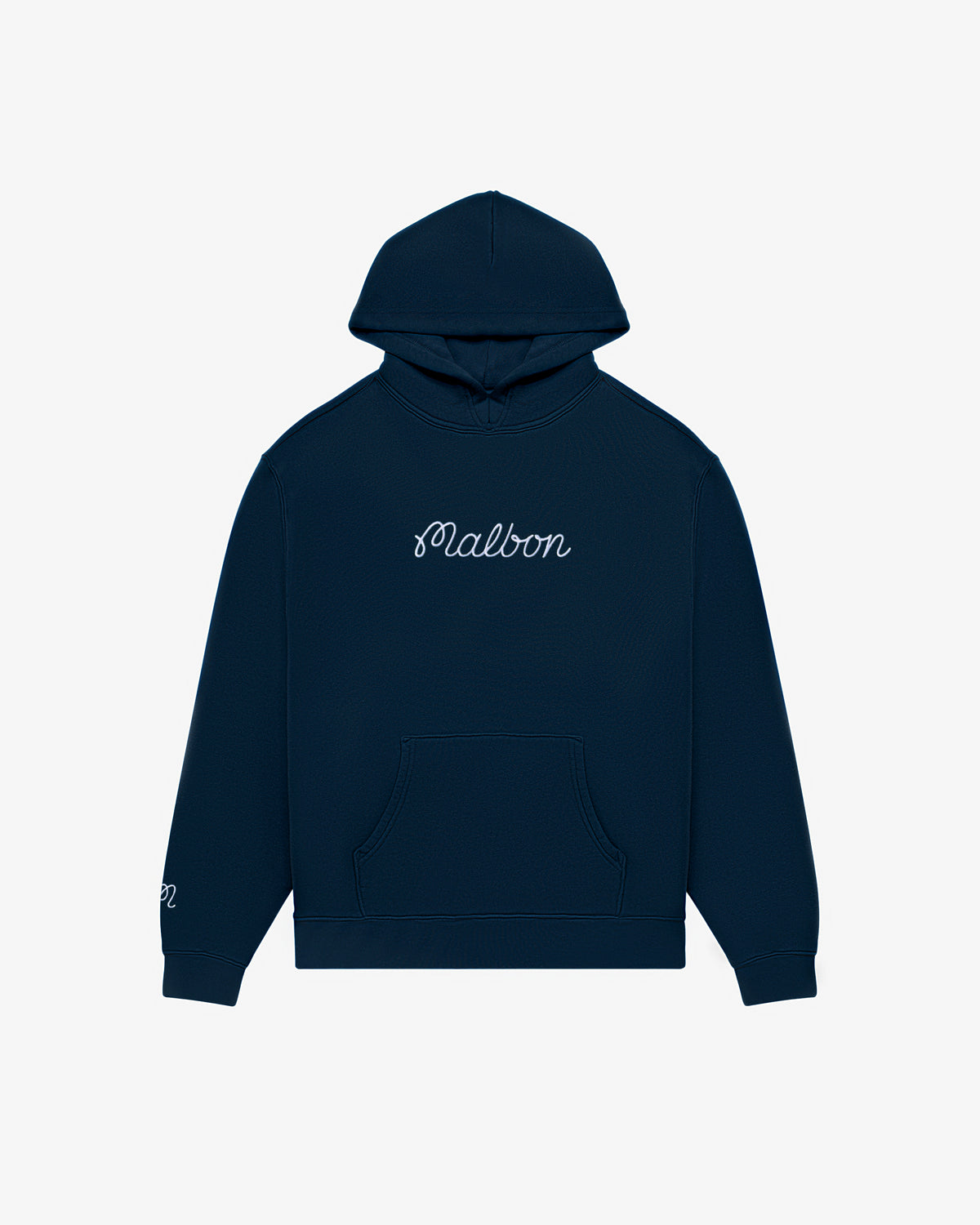 MALBON GOLF Eagle Hoodie NAVY L