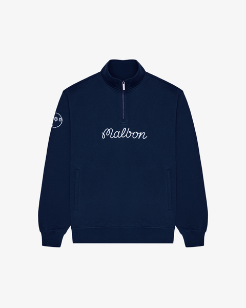 Malbon Golf COLLEGIATE SWEATSHIRT サイズL M-9419-NVY_grande.png?v=1754930286