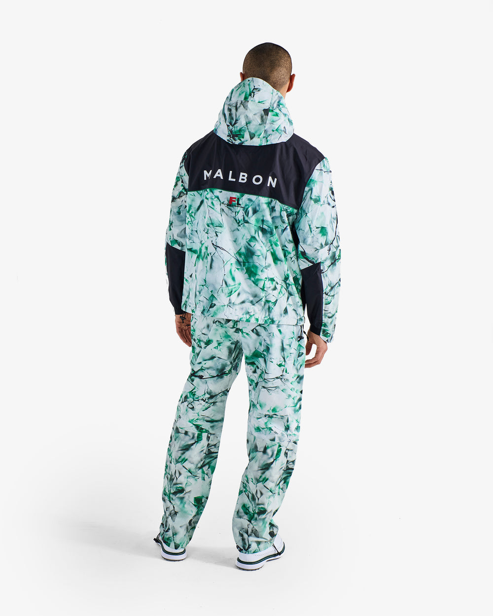FUTURA CRACKLE CAMO RAIN JACKET
