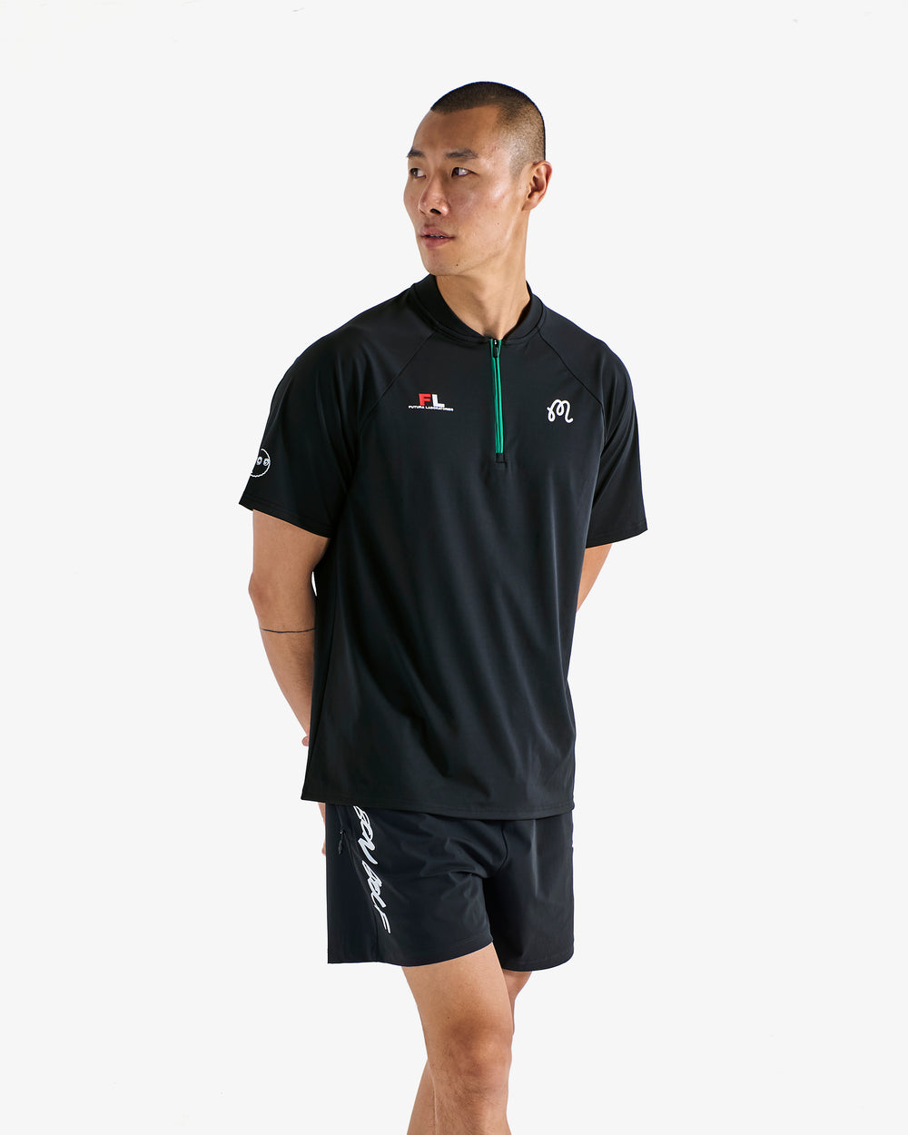 FUTURA ZIP RAGLAN BLADE POLO