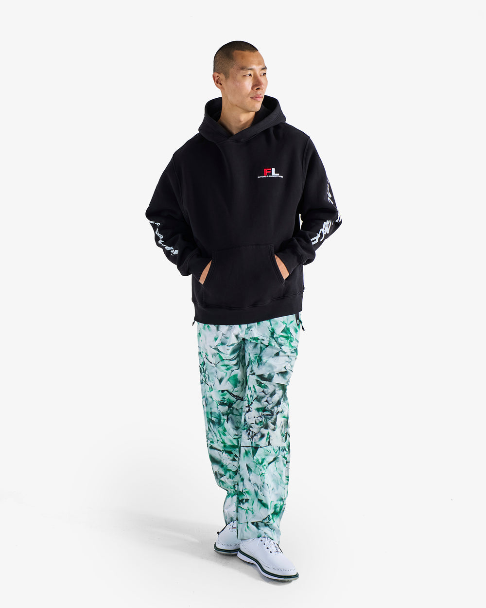 FUTURA TAG HOODED SWEATSHIRT