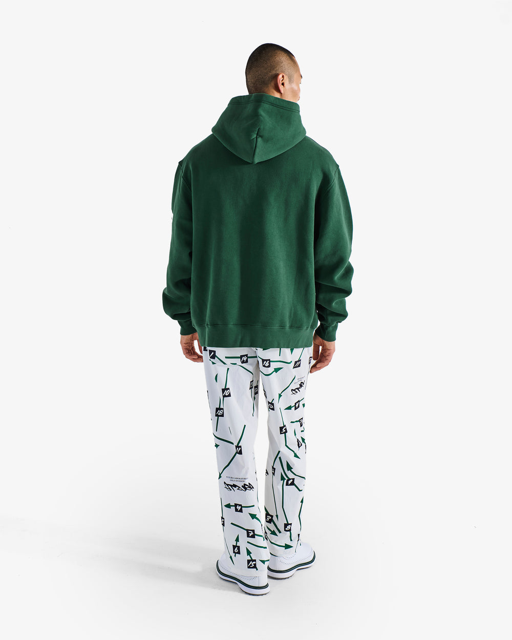 FUTURA TAG HOODED SWEATSHIRT