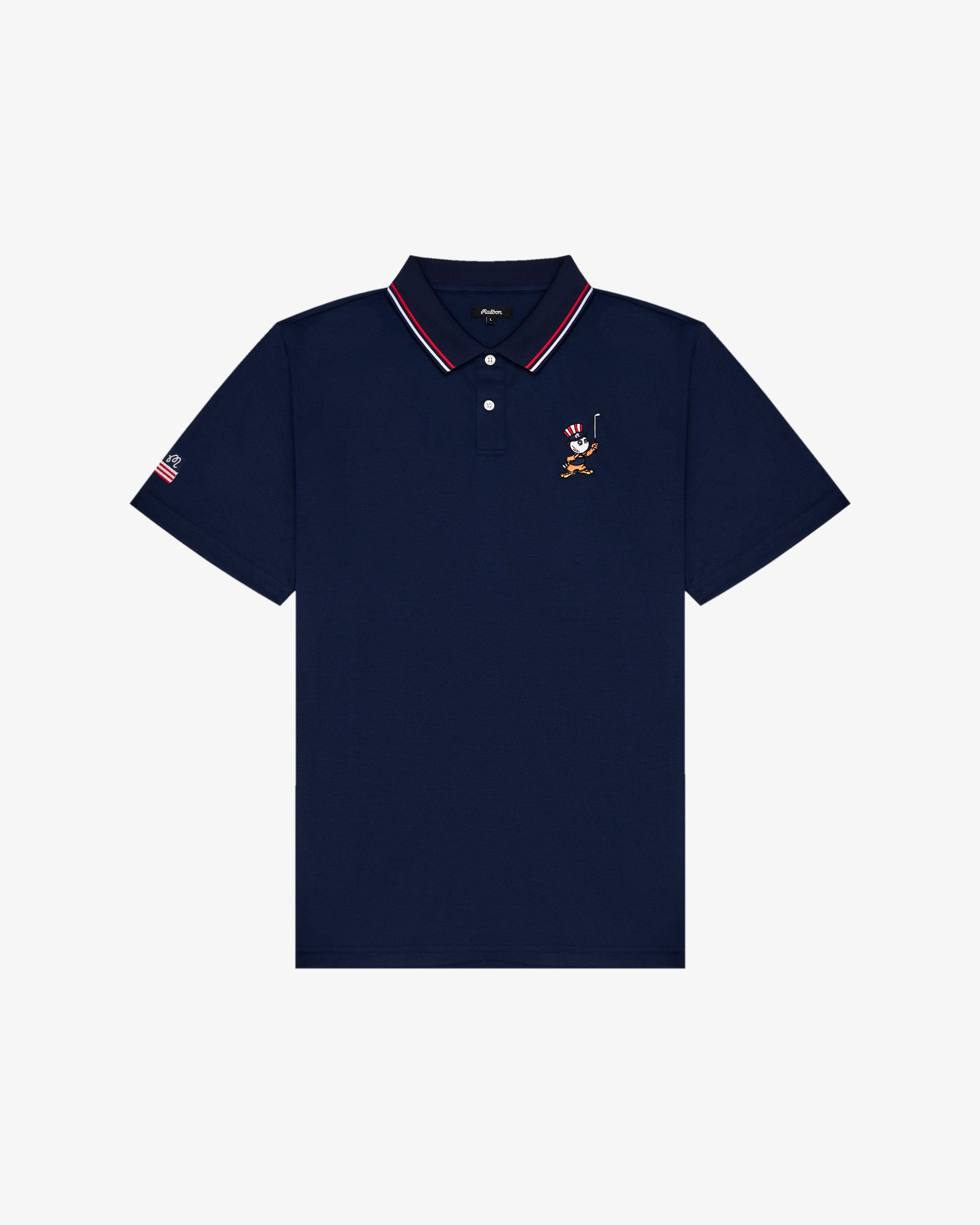 NEIGHBORHOOD / NH X MALBON GOLF . COURSE CAMO PATTERN POLO