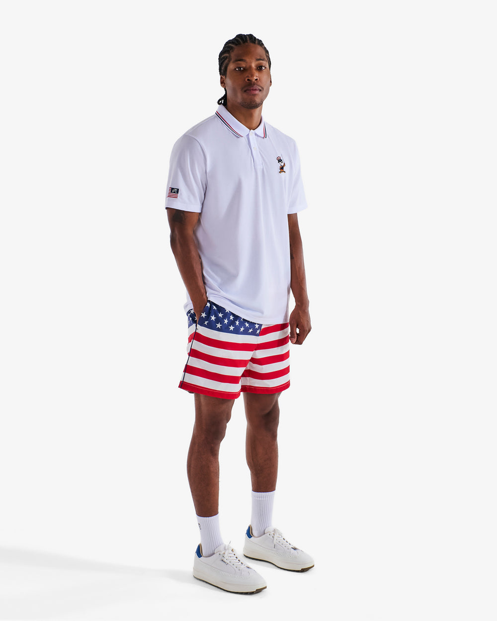 EAGLE BUCKETS PERFORMANCE PIQUE POLO