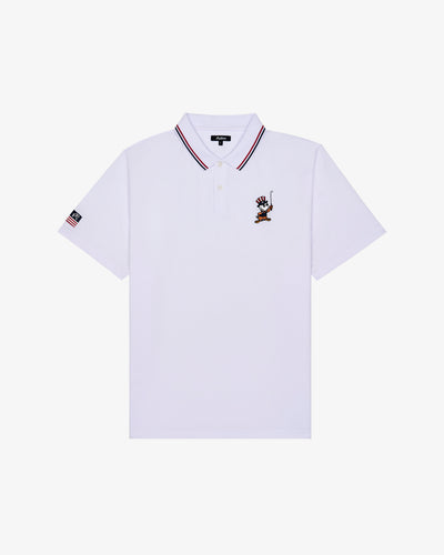 EAGLE BUCKETS PERFORMANCE PIQUE POLO