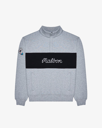 【未使用XL】CLUBHAUS×MALBONコラボ　スウェット　GRAY SANTA CRUZ SWEATSHIRT – Malbon