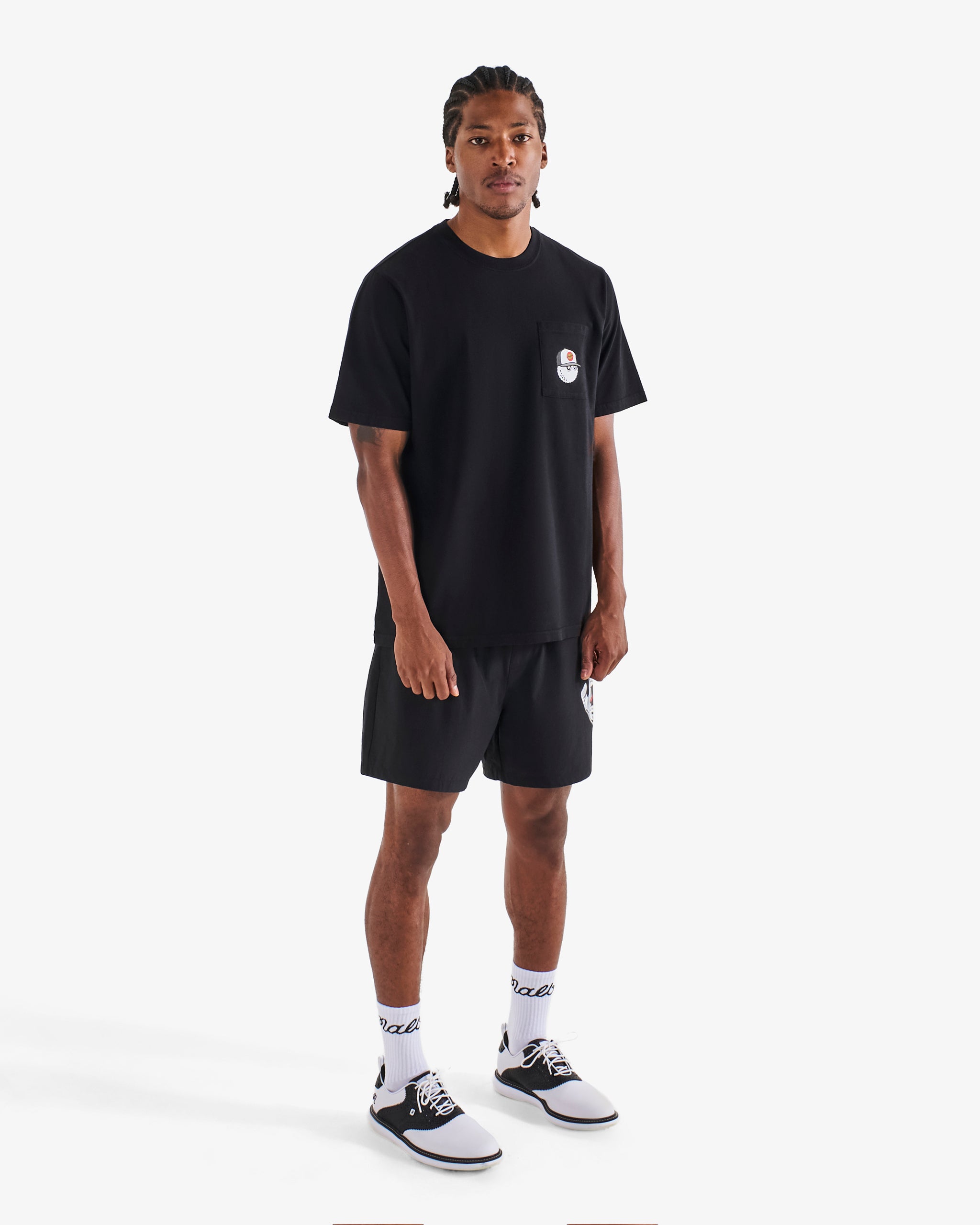 MALBON マルボン Scooter Shorts / ブラック MALBON マルボン Scooter Shorts / ブラック