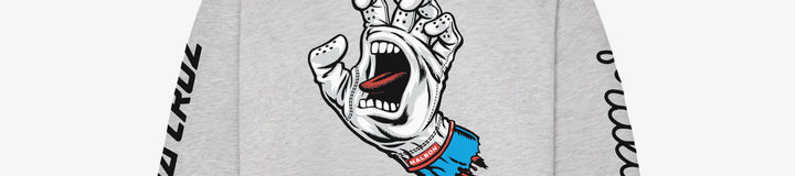 FESQUE SCREAMING HAND HOODIE
