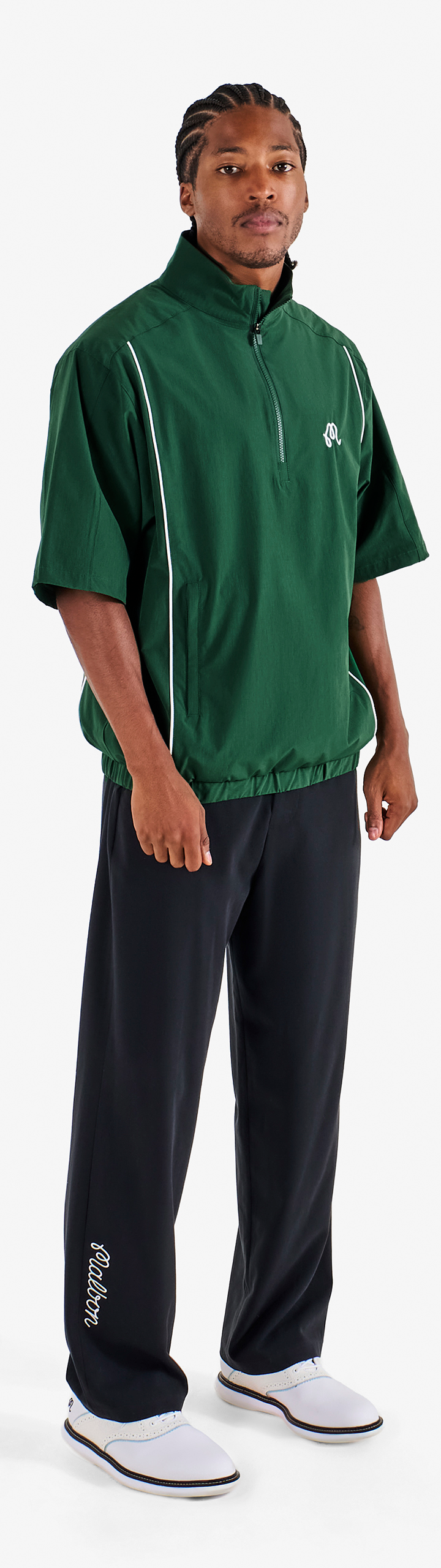 LINKS WINDSHIRT – Malbon Golf LINKS WINDSHIRT – Malbon Golf