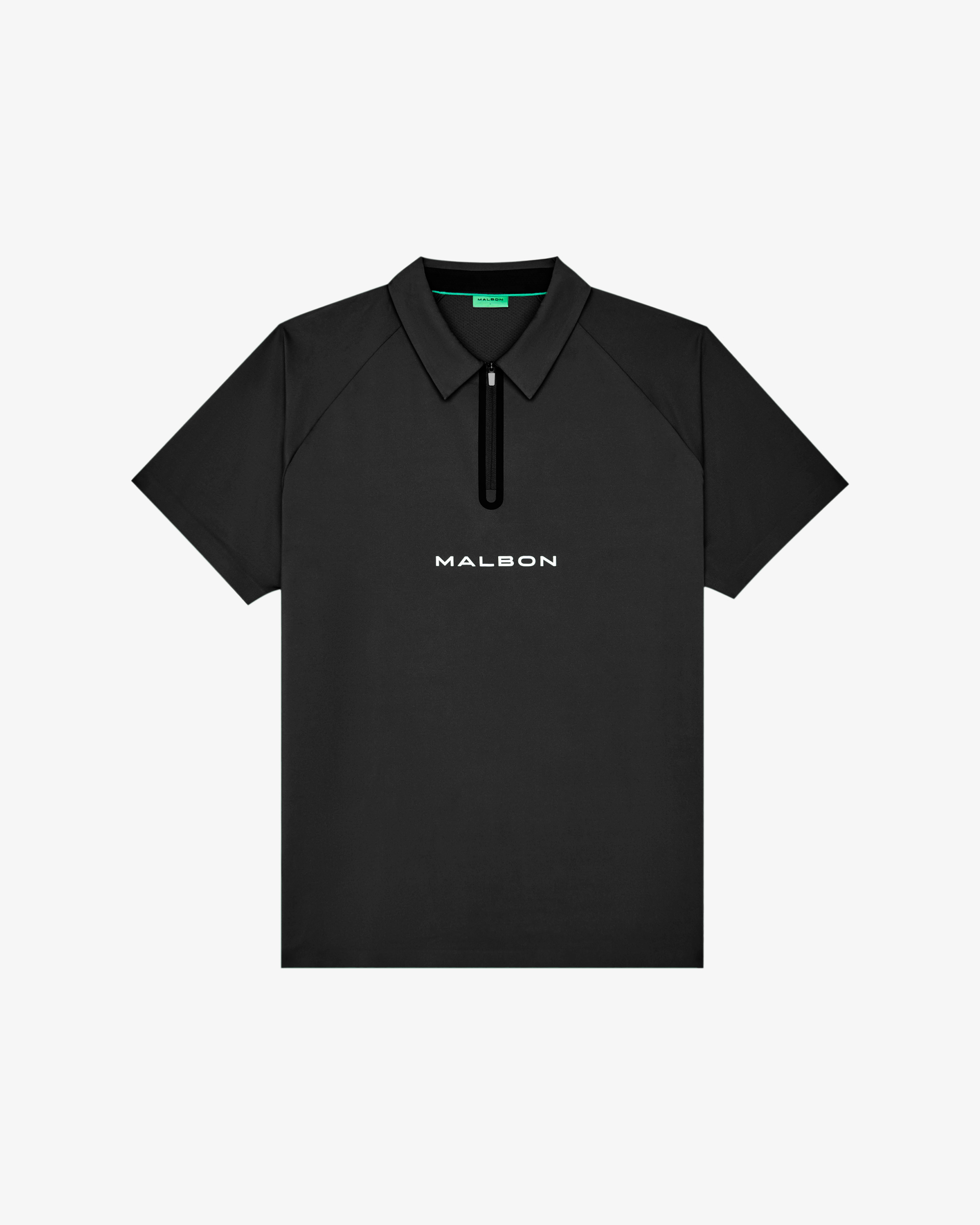 PERFORMANCE ZIP RAGLAN POLO – Malbon