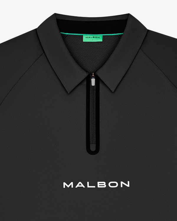 PERFORMANCE ZIP RAGLAN POLO