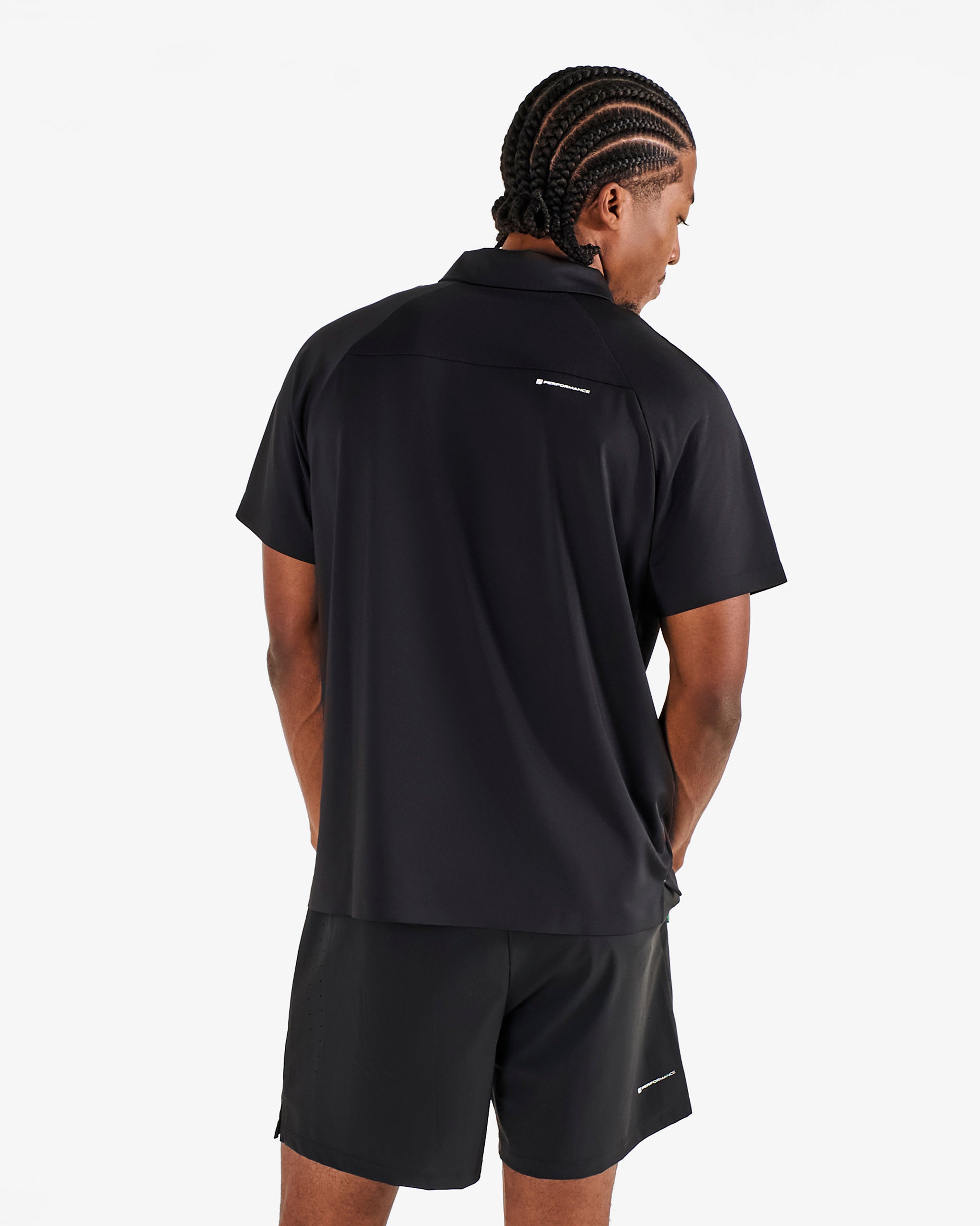 PERFORMANCE ZIP RAGLAN POLO – Malbon