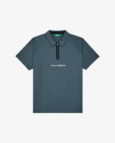 PERFORMANCE ZIP RAGLAN POLO