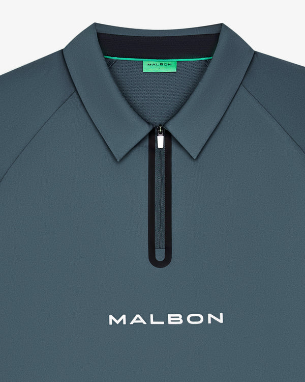 PERFORMANCE ZIP RAGLAN POLO
