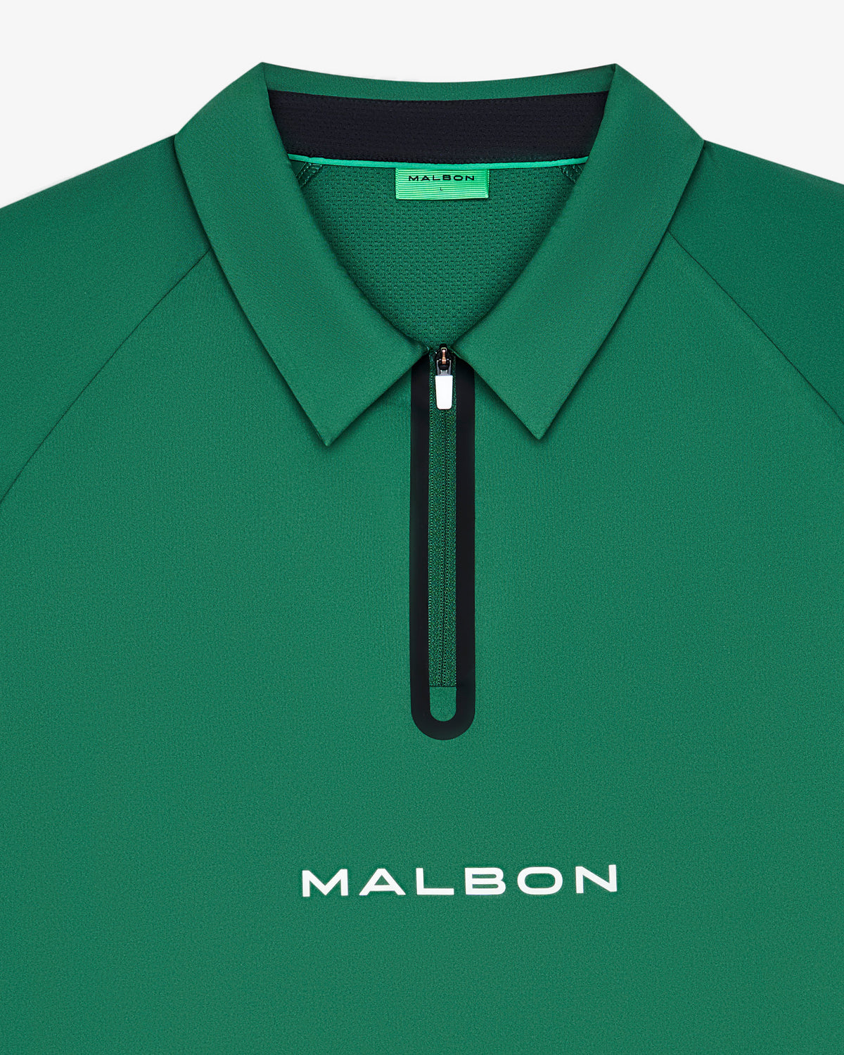 PERFORMANCE ZIP RAGLAN POLO – Malbon