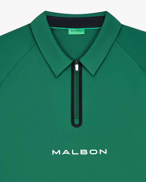 PERFORMANCE ZIP RAGLAN POLO