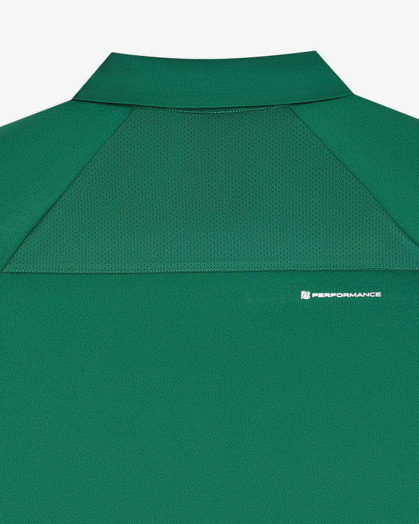 PERFORMANCE ZIP RAGLAN POLO