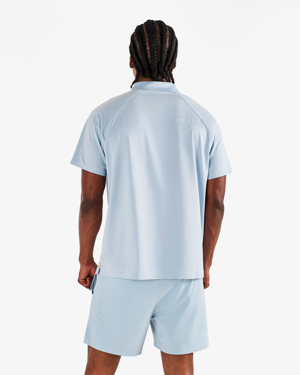 PERFORMANCE ZIP RAGLAN POLO