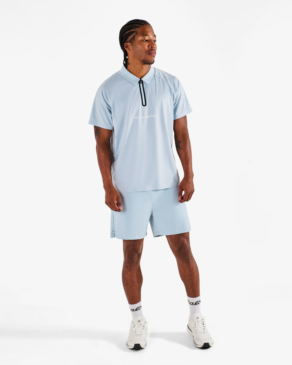 PERFORMANCE ZIP RAGLAN POLO