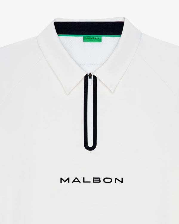 PERFORMANCE ZIP RAGLAN POLO