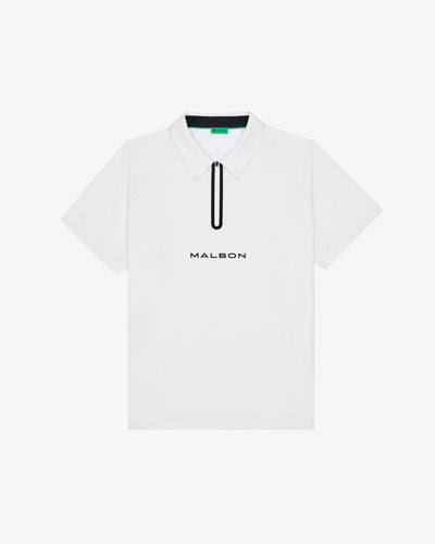 PERFORMANCE ZIP RAGLAN POLO