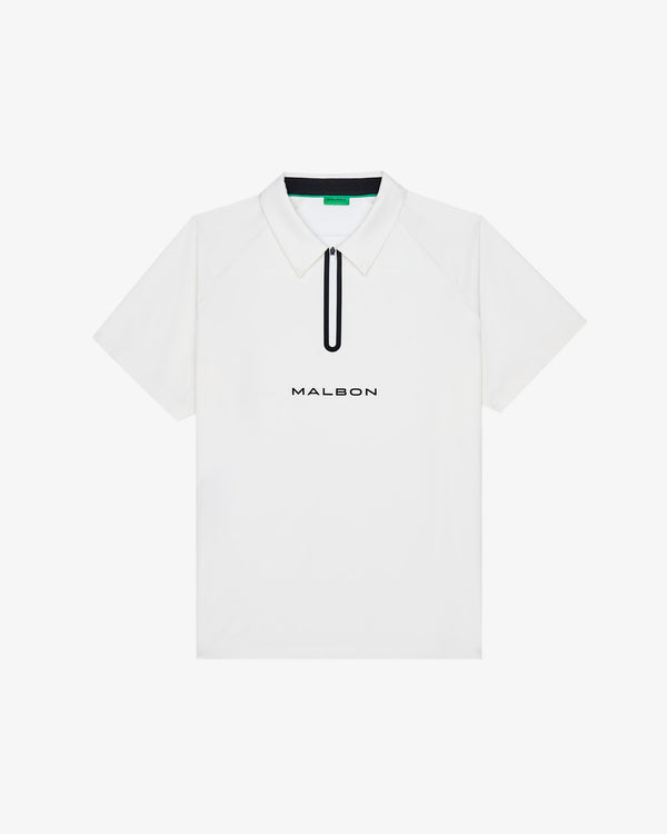 PERFORMANCE ZIP RAGLAN POLO