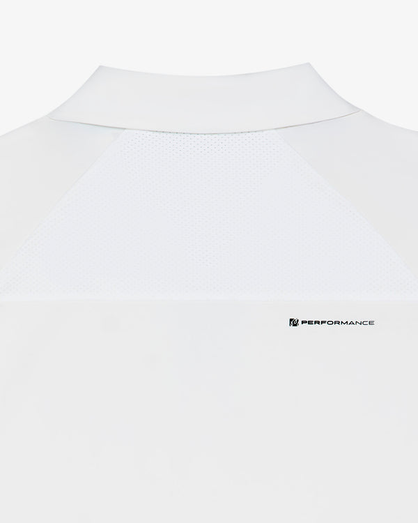 PERFORMANCE ZIP RAGLAN POLO