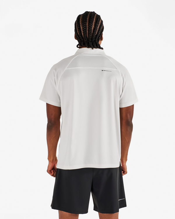 PERFORMANCE ZIP RAGLAN POLO