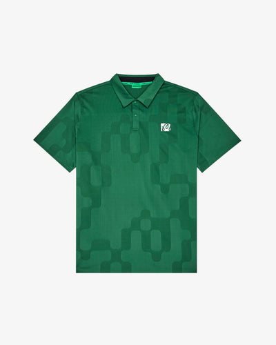 PERFORMANCE MESH PANELED POLO