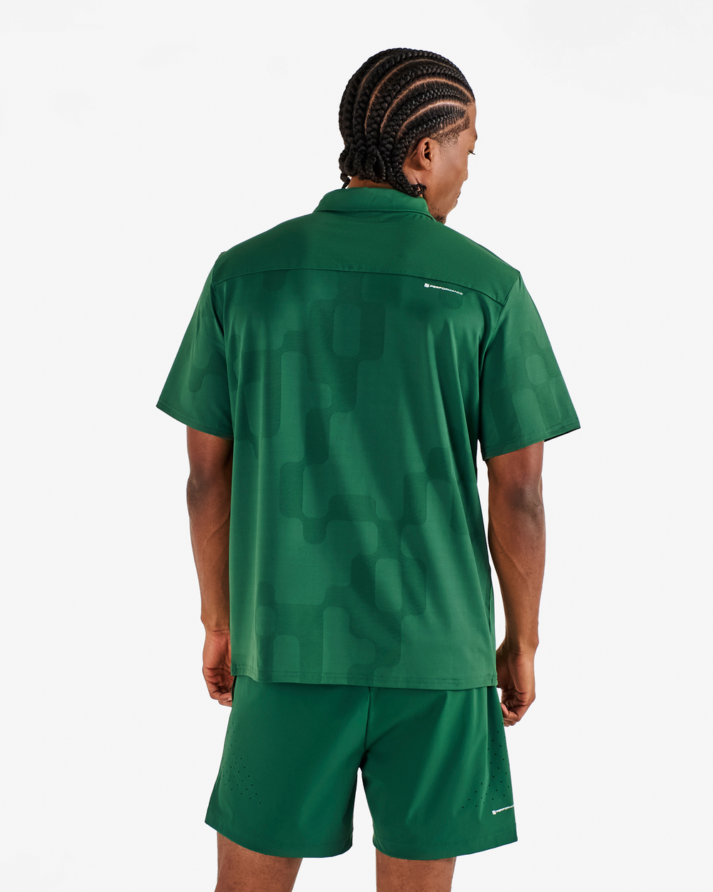 PERFORMANCE MESH PANELED POLO