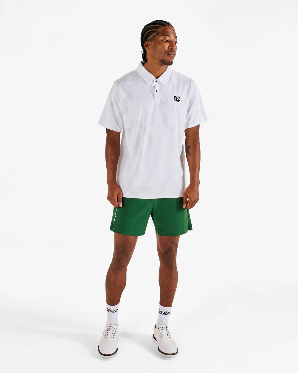 PERFORMANCE MESH PANELED POLO