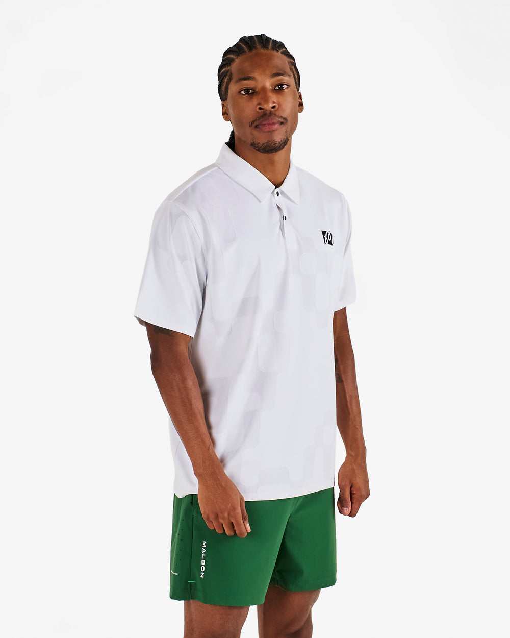 PERFORMANCE MESH PANELED POLO