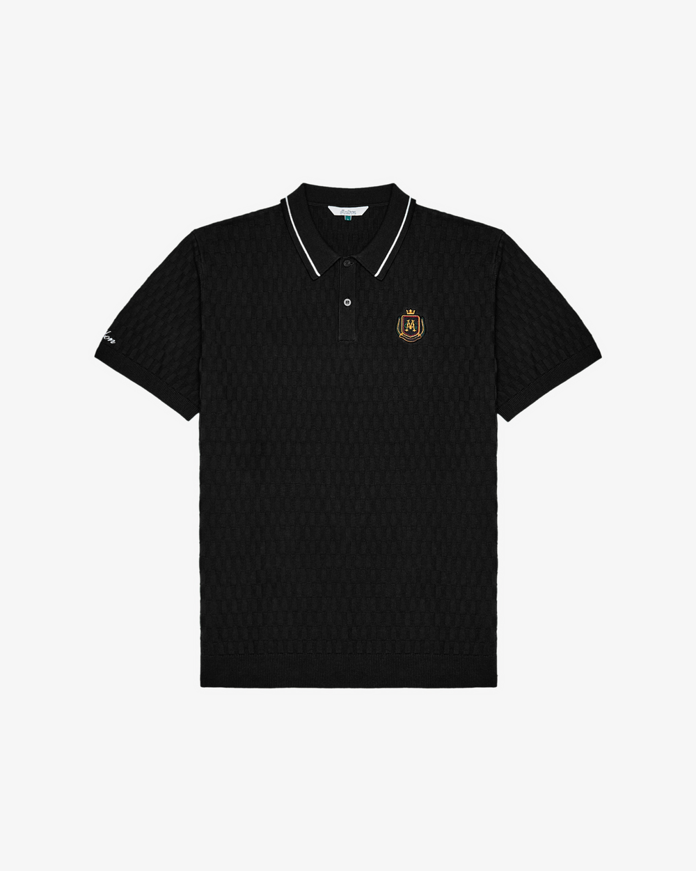CREST KNIT POLO