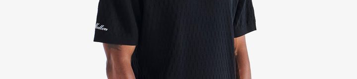 CREST KNIT POLO