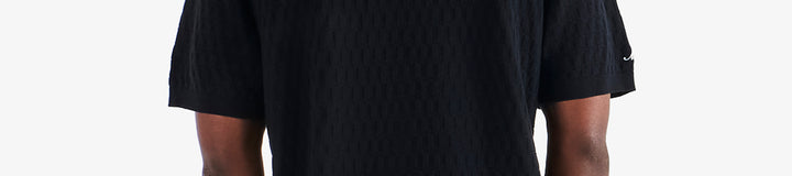 CREST KNIT POLO
