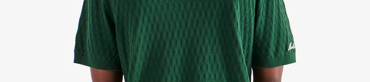 CREST KNIT POLO