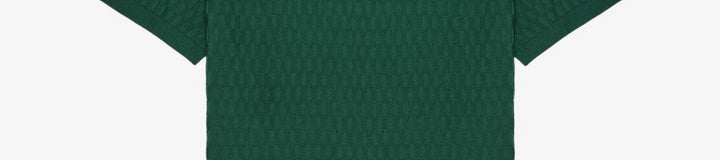 CREST KNIT POLO