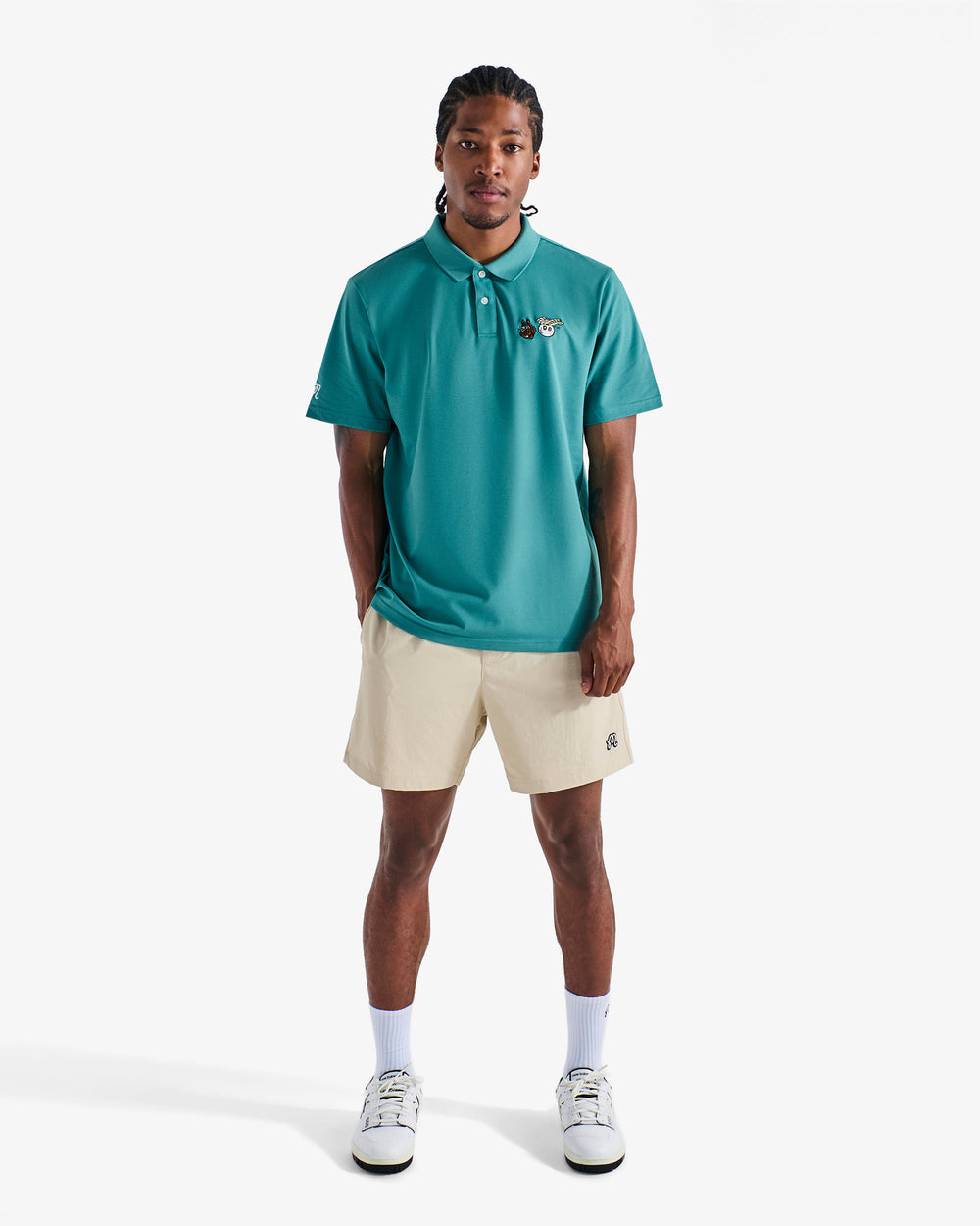 TWO MAN SCRAMBLE PIQUE POLO