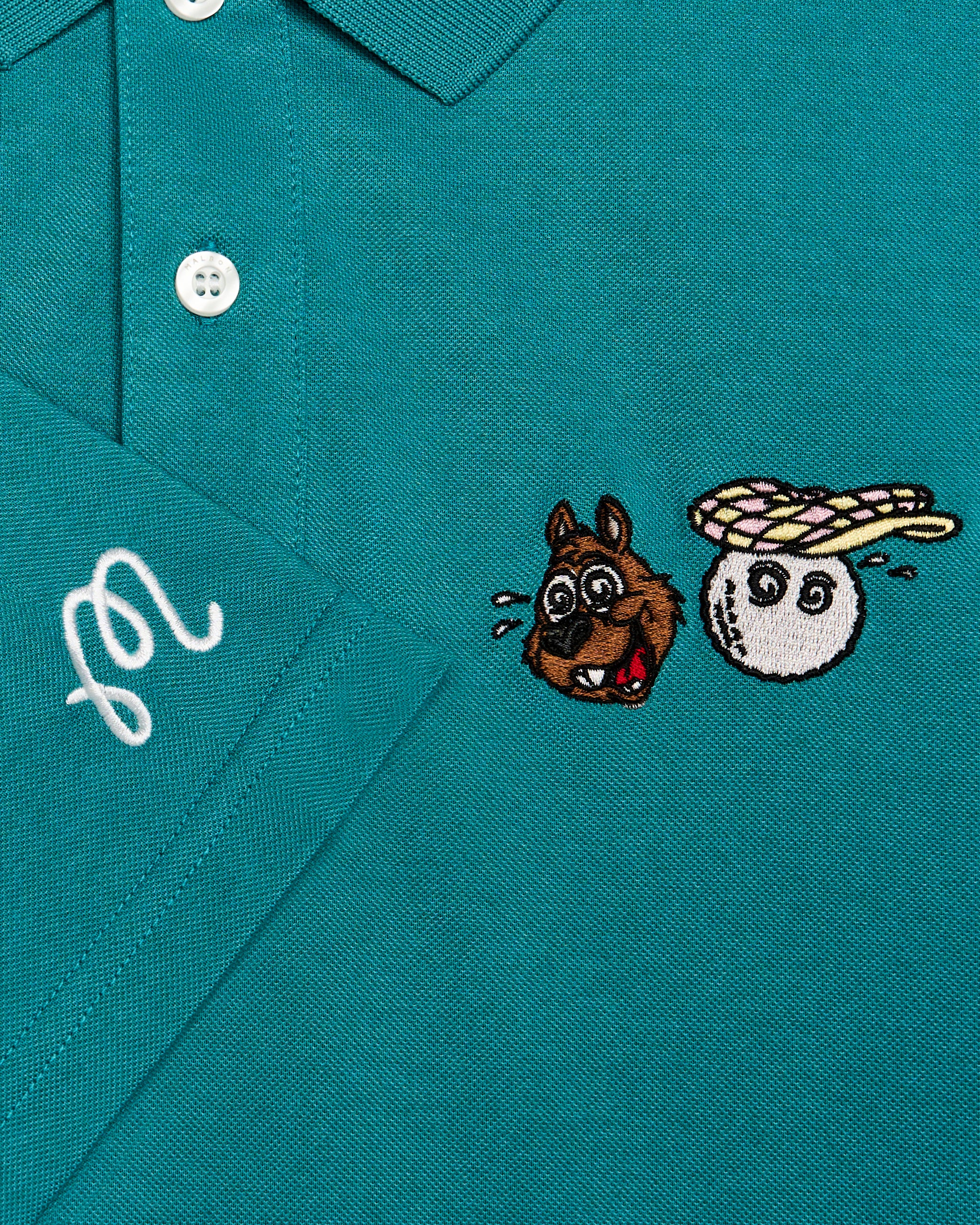 Malbon■(M)[Two-man scramble] POLO■送料込 TWO MAN SCRAMBLE PIQUE POLO – Malbon Golf