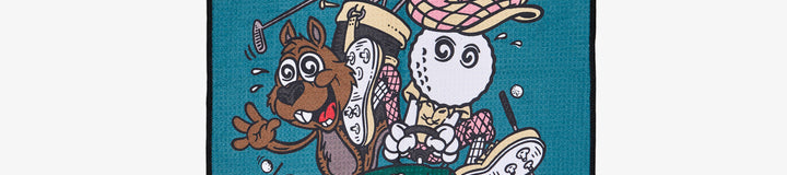 TWO MAN SCRAMBLE GOLF TOWEL