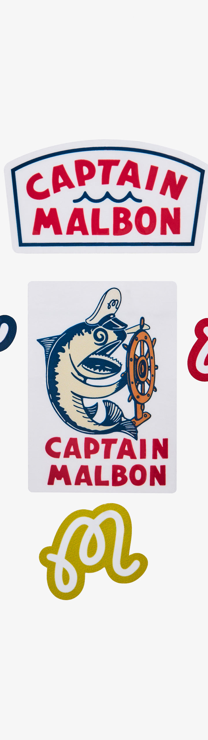 CAPTAIN MALBON STICKER PACK