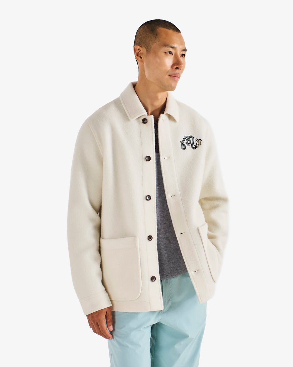 WOOL CHORE COAT