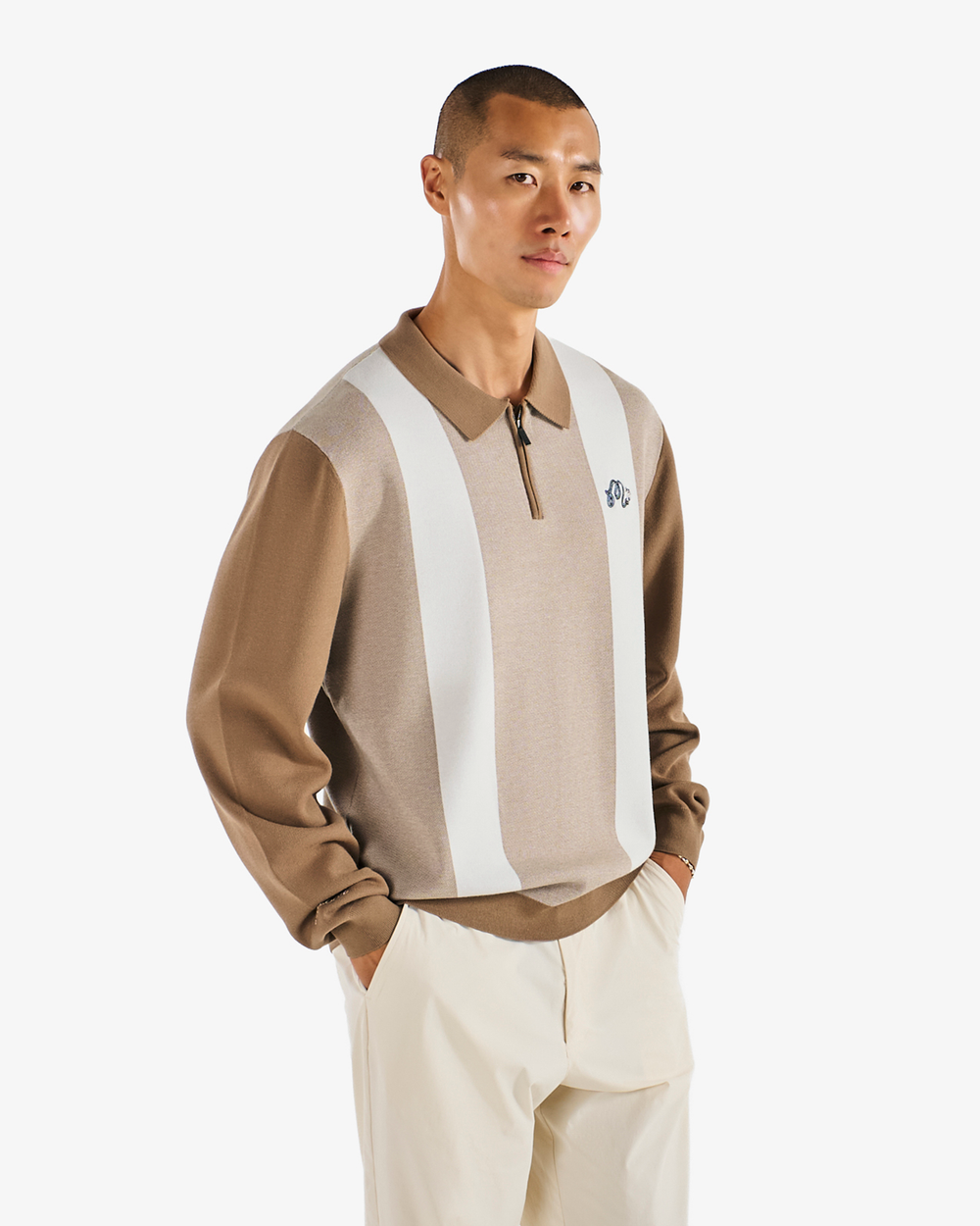 DOVE POLO SWEATER