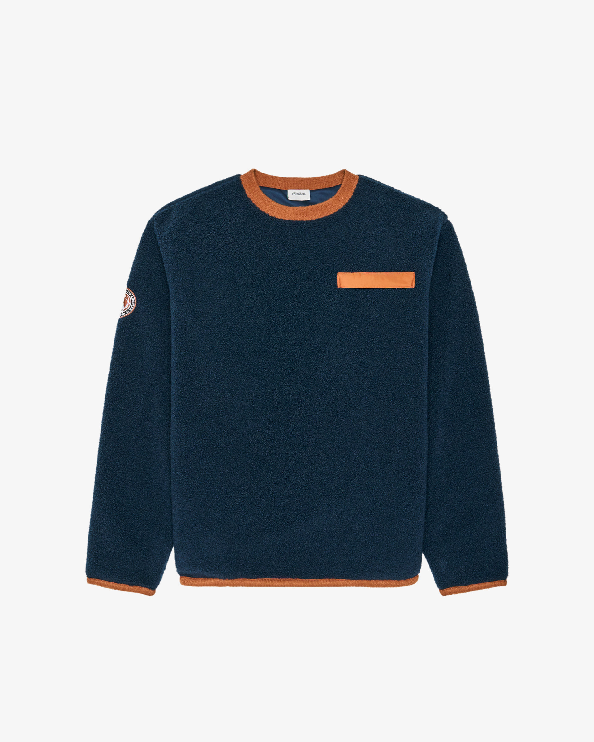 HUDSON SHERPA CREWNECK – Malbon
